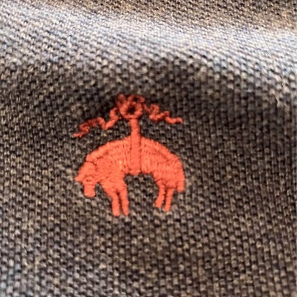 Brooks Brothers polo shirt, small, navy blue, slim-fit - Picture 4 of 4